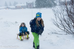 Neuschnee in Skeikampen