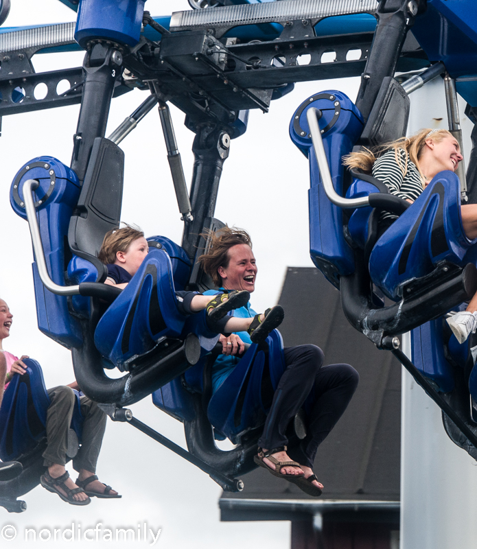 Achterbahn in Faarup Sommerland