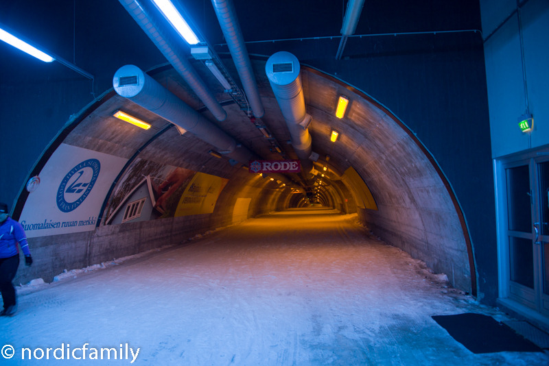 Skitunnel in Vuokatti