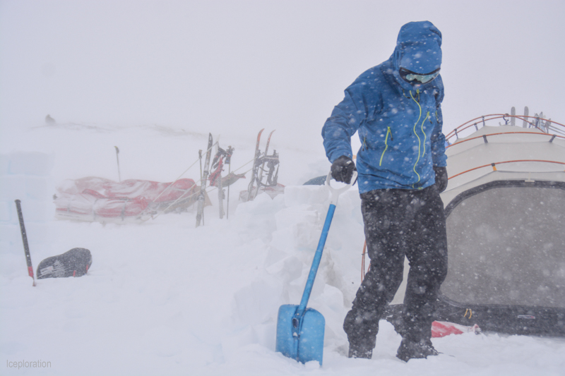 Campaufbau in der Hardangervidda