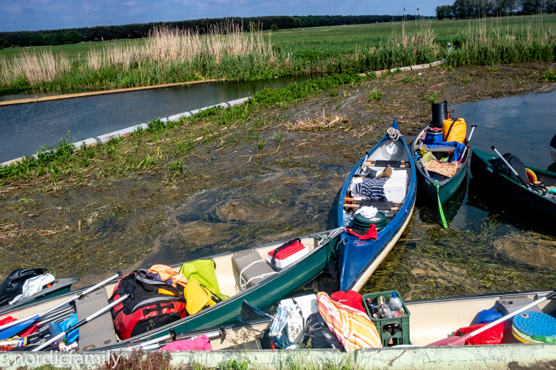 Paddeln auf der Ücker