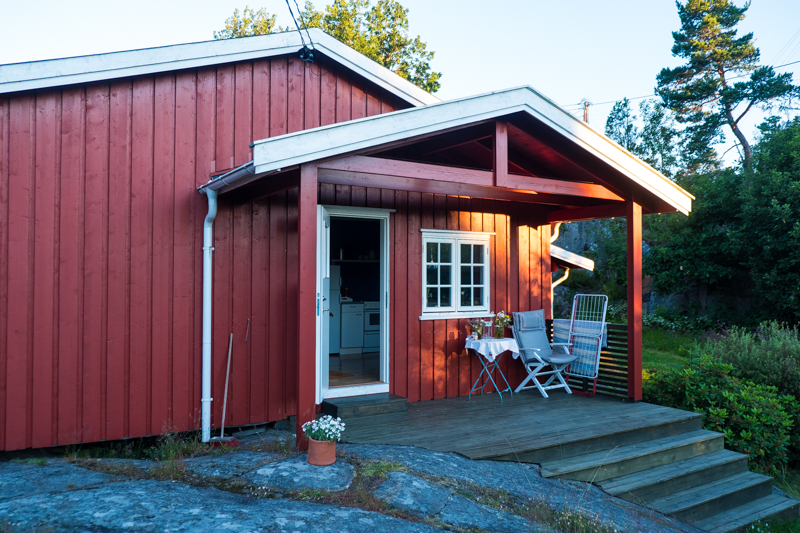 norwegische Küste Ferienhaus