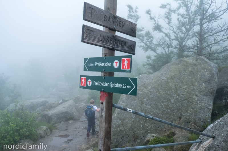 Preikestolen mit Kindern