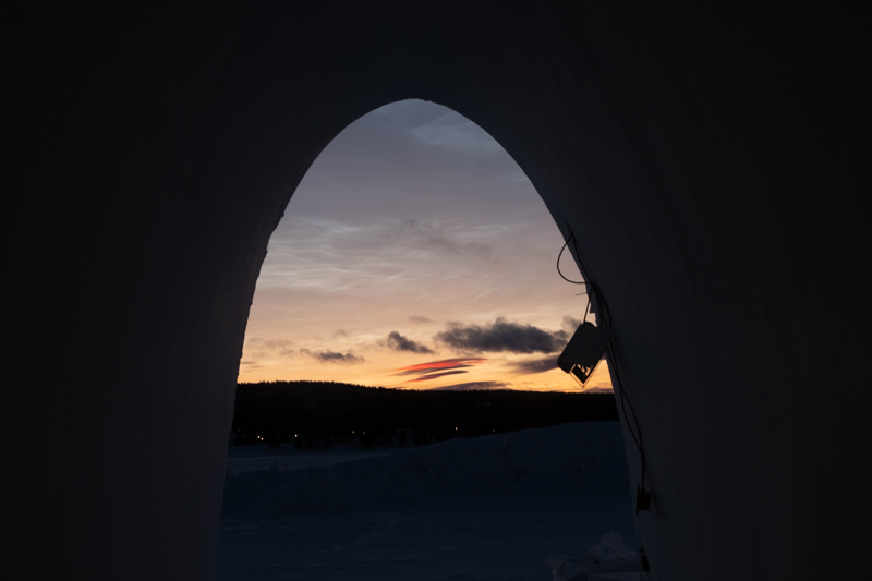 Icehotel mit Familie