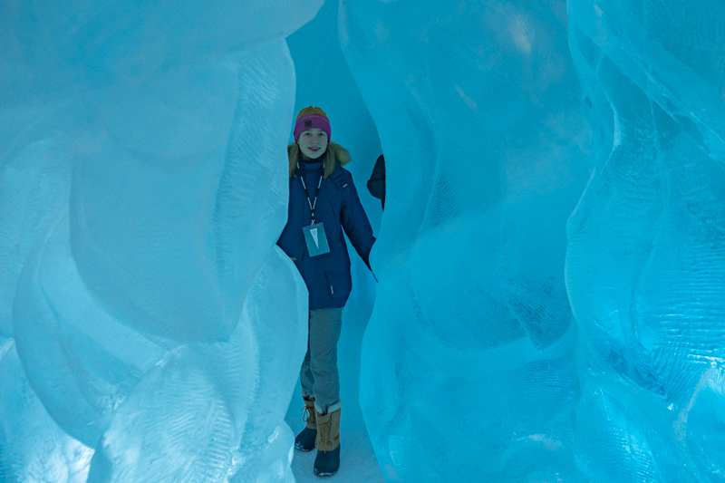 Icehotel mit Familie