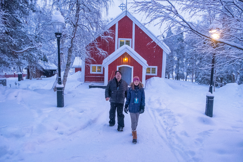 Kirche in Jukkasjärvi