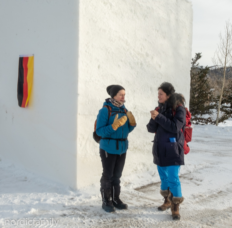 Snowsculpting in Breckenridge