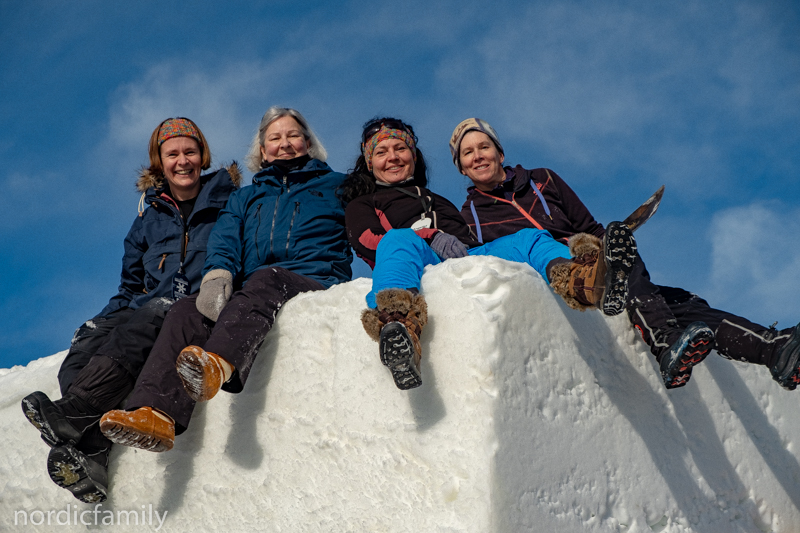 Deutsches Team Snowsculpting in Breckenridge