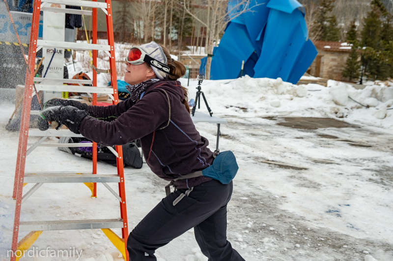 Snowsculpting Jodine