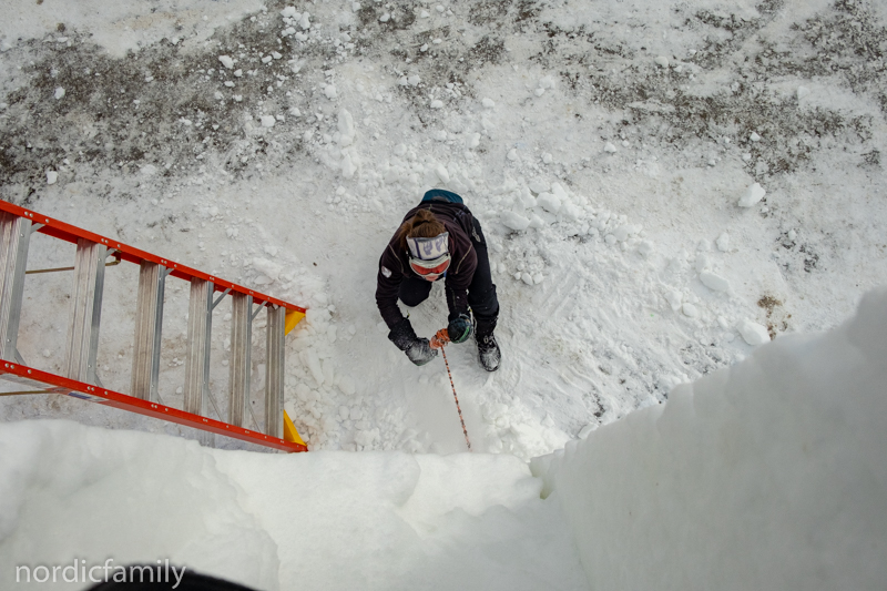 Snowcarving Ropesaw