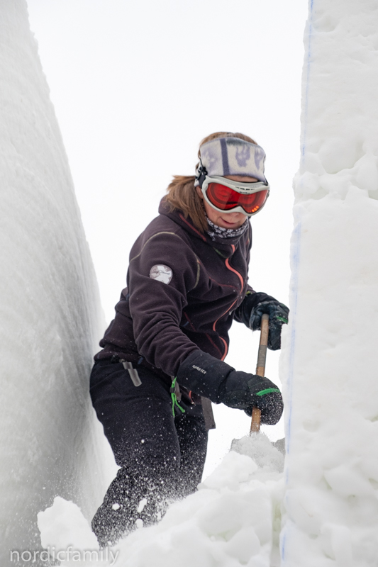 Snowcarving Jodine