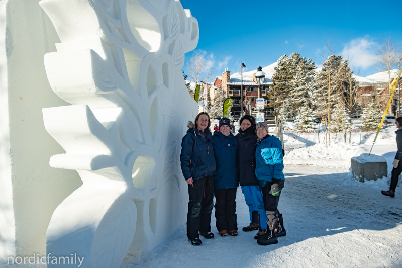 Deutsches Team im Snowsculpting