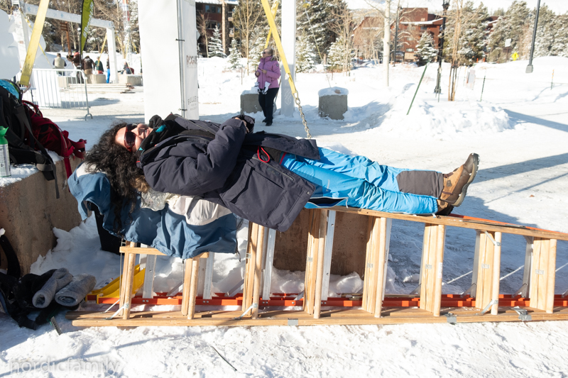 Snowsculpting in Breckenridge Angelique Walter