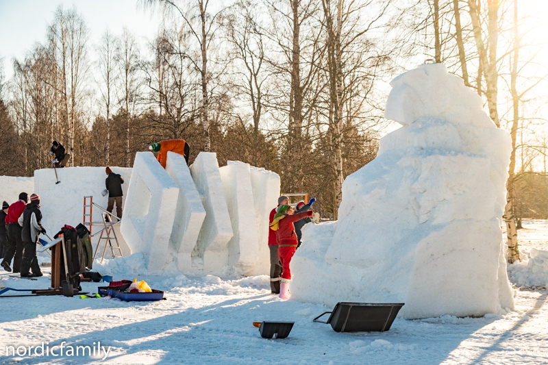 Snowfest in Nallikari Sympo