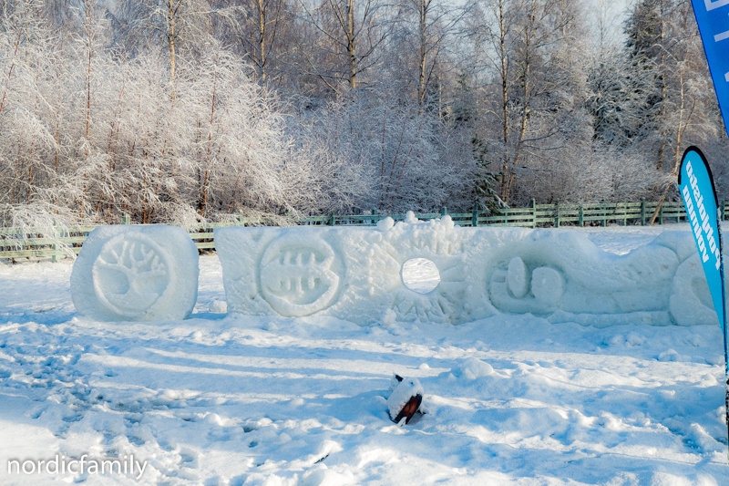 Snowfest in Nallikari snowsculpting workshop