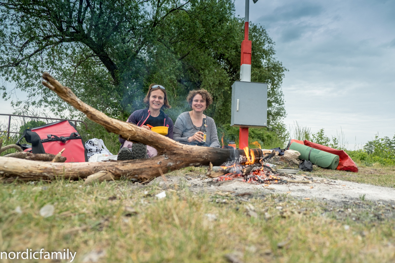 Paddeln in Brandenburg - BIwak