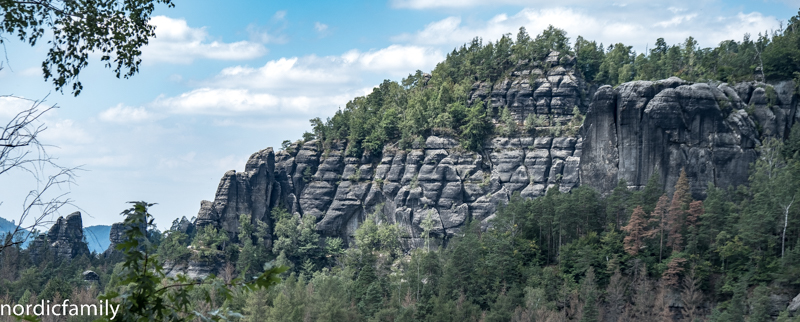 Klettern im Elbsandsteingebirge
