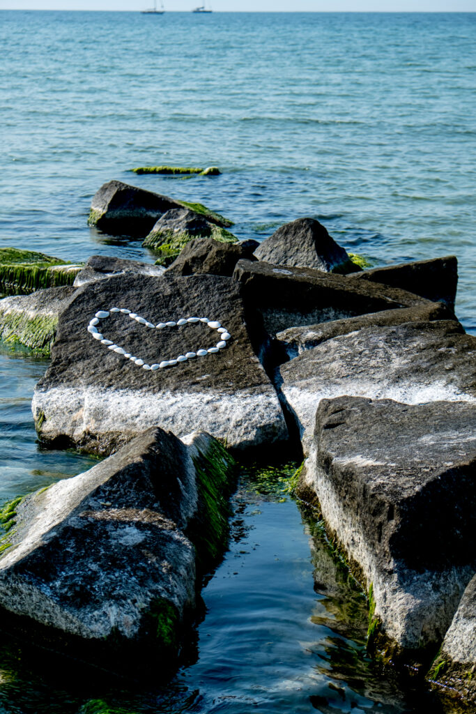 Hiddensee segeln Strand