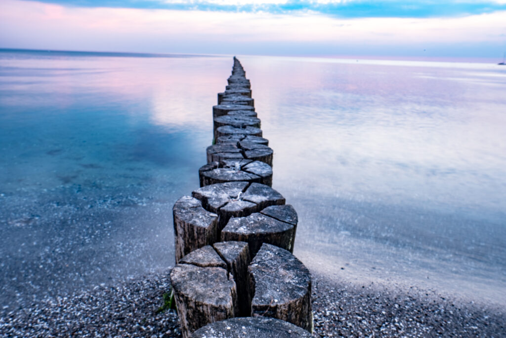 Segeln Hiddensee Sonnenuntergang