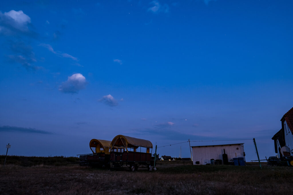 Segeln Hiddensee Nacht