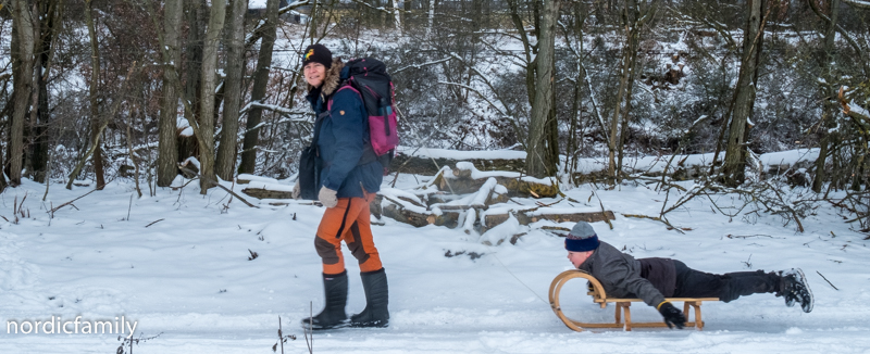 Winterausflug Hoher Fläming  Gespann