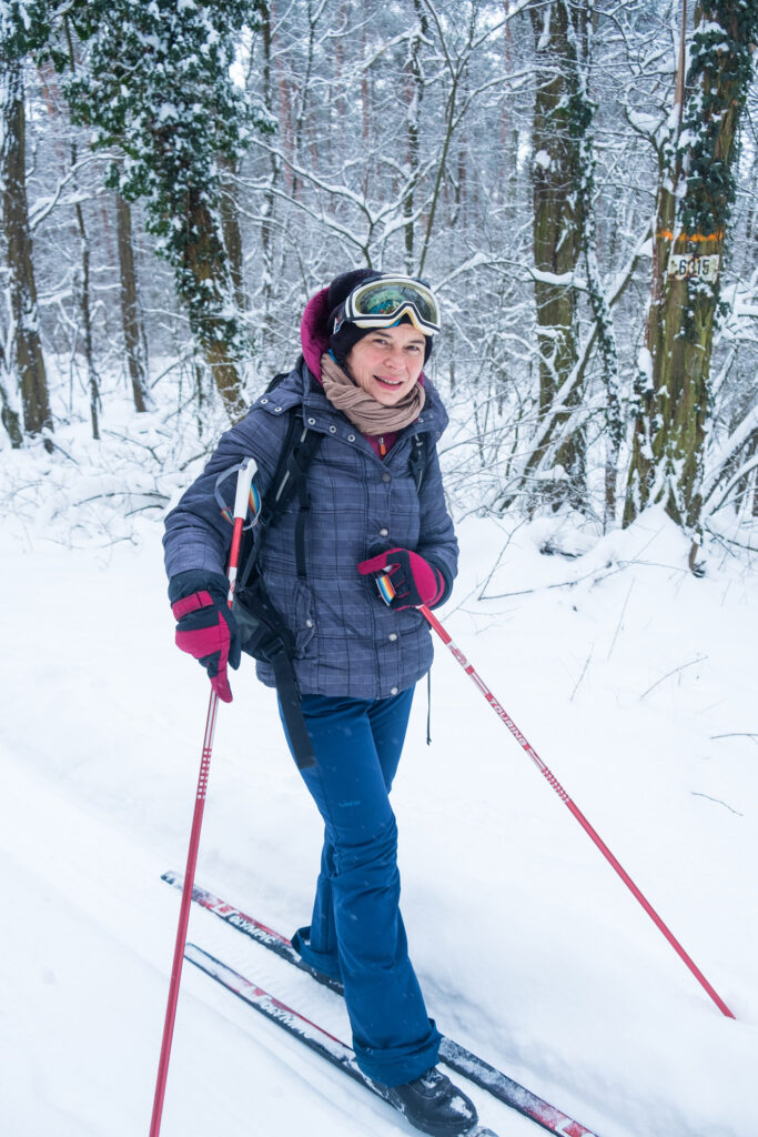 Frauen Wildnis Winter Camp Daniela