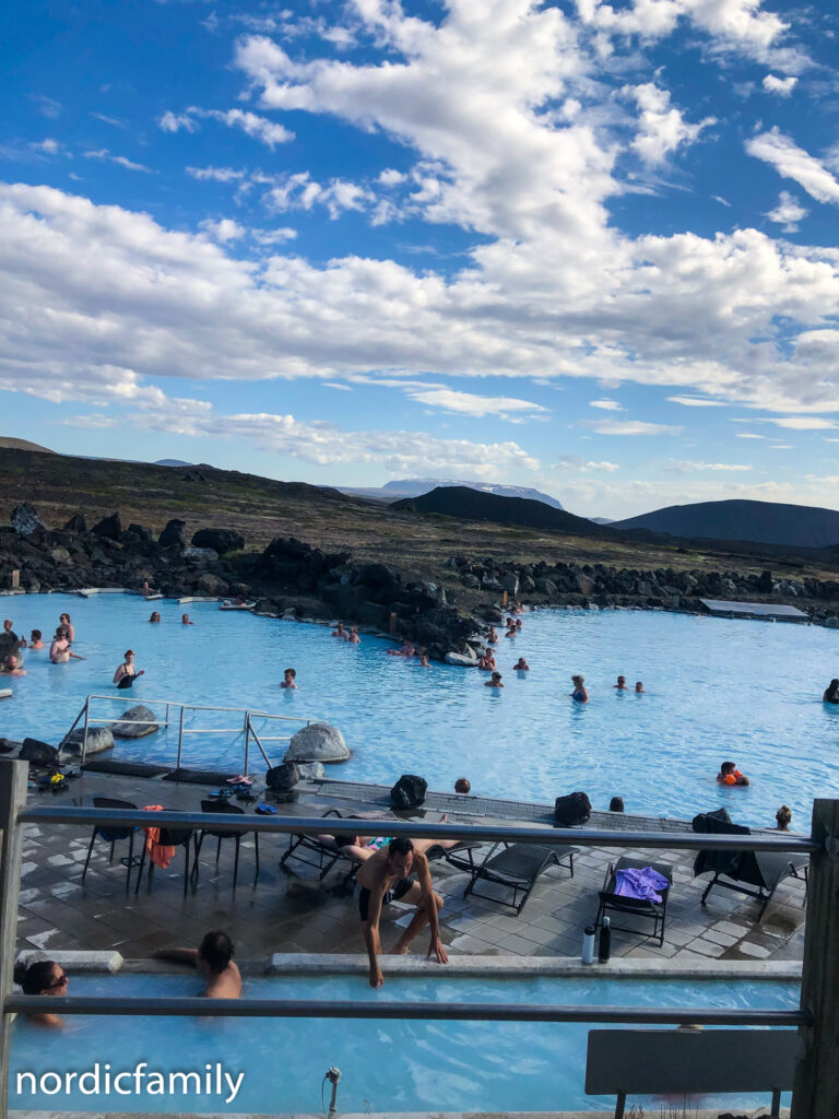 Myvatn nature bath im Norden Islands