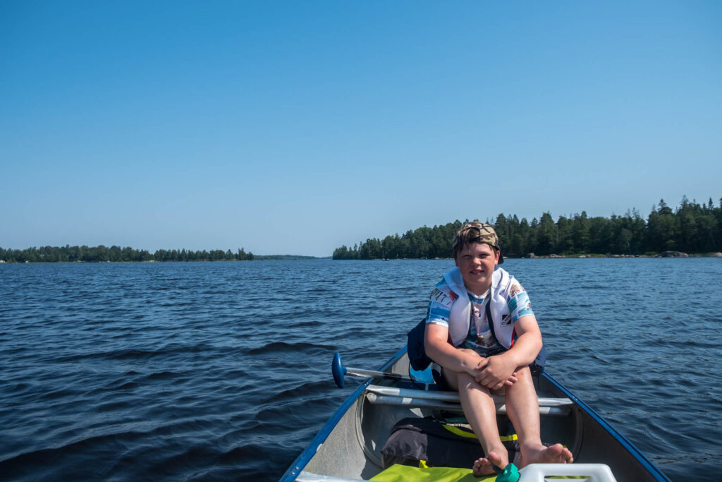 kanufahren - Campen in Småland