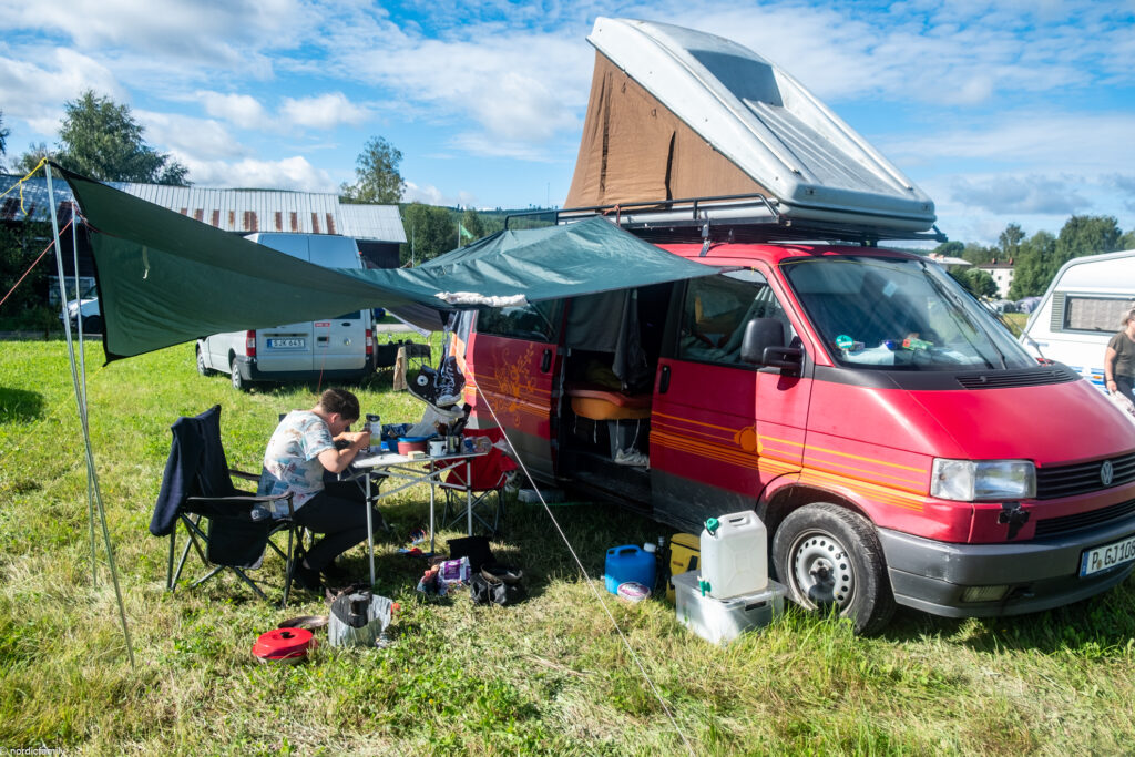 Camping in Campbygarden  Näsåker