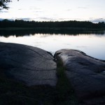 Mitternacht auf den Åland Inseln