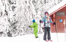 Schneeschuhwandern in Vuokatti