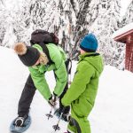 Schneeschuhwandern in Vuokatti