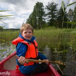 Zentral Finnland mit Familie