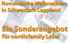 sonderangebot Weihnachten in Schwedisch Lappland