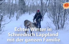 Winterreise in Schwedisch Lappland