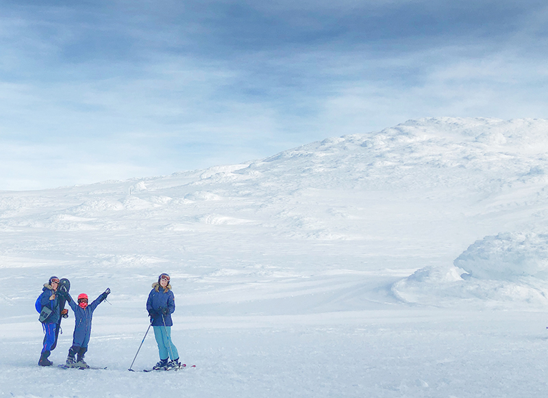  Åre Skutan Abfahrt mit Familie