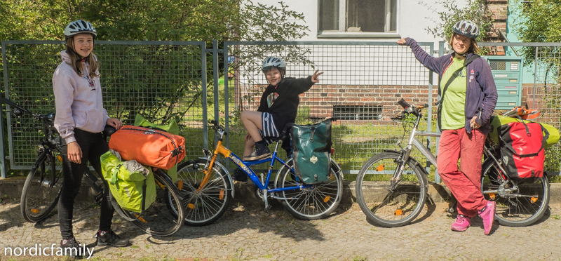 Havelradweg mit Kindern