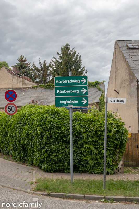 Havelradweg mit KIndern