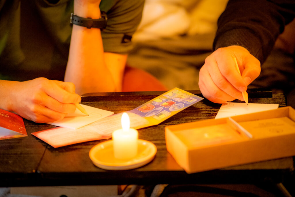 Paarzeit Adventskalender Kerze