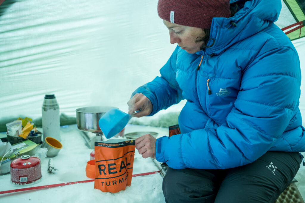 Ernährung auf Expedition - real Turmat - Zubereitung