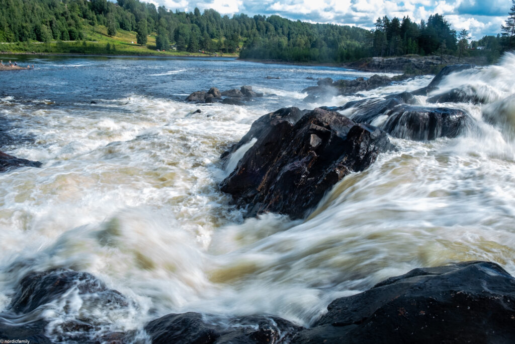 Wasserfall Nämforsen