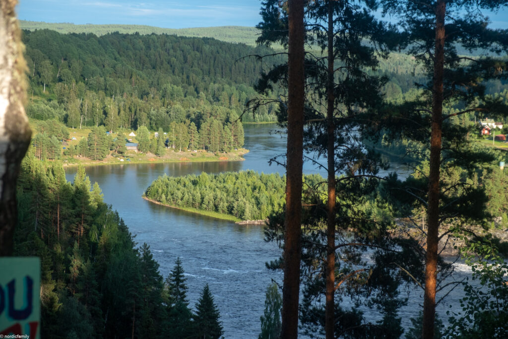 Angermanälven in Näsåker