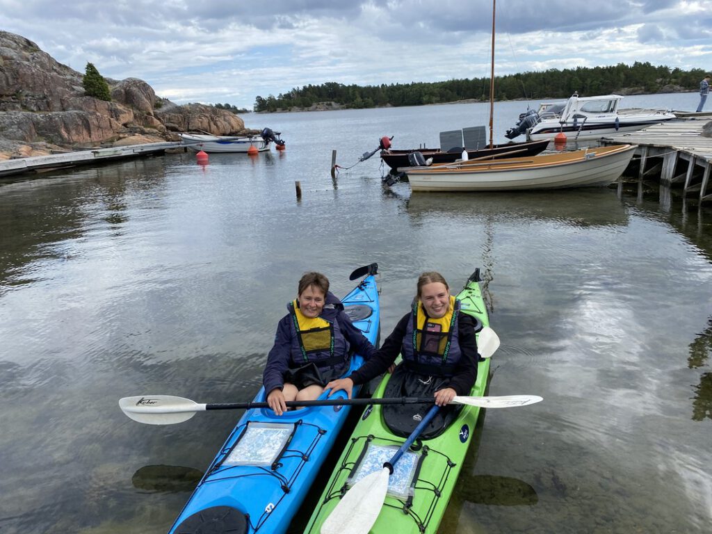 Sommerreise durch Schweden Kayak in den SChären