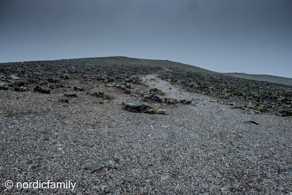 Besseggen Wanderung ;ondlandschaft oben