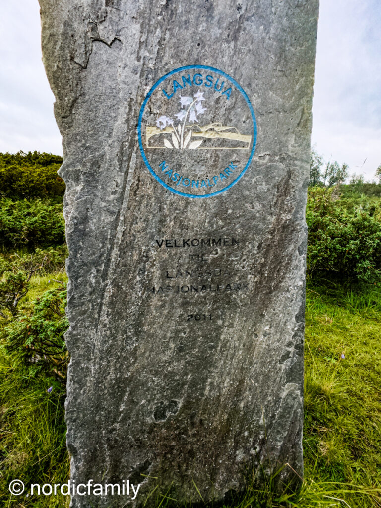 Familienwanderung in Norwegen Langsua Nationalpark