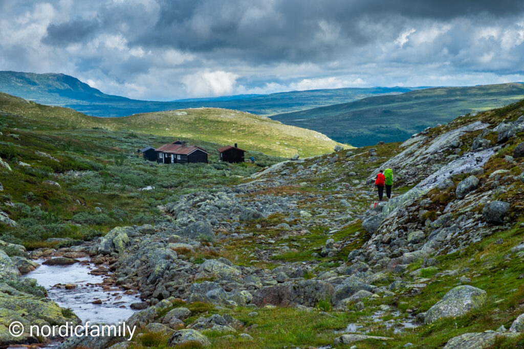 Hüttenwanderung in Norwegen Storkvolvbyn