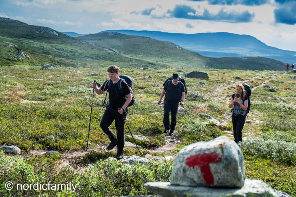 Hüttenwanderung in Norwegen mit Teenagern