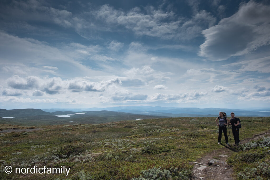 Hüttenwanderung in Norwegen im Fjell