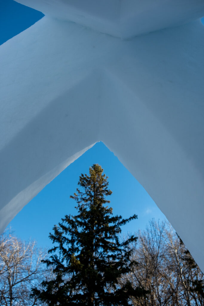 Winter in Kanada mit Familie PEace Arches