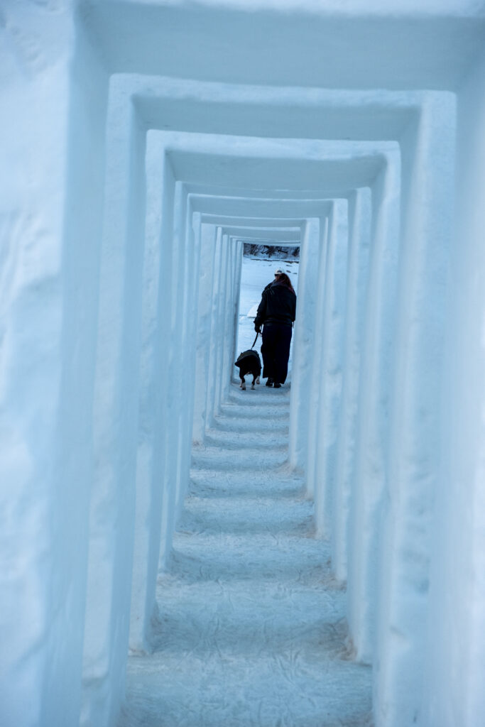 FRanziska Agrarwal Snowsculpture
